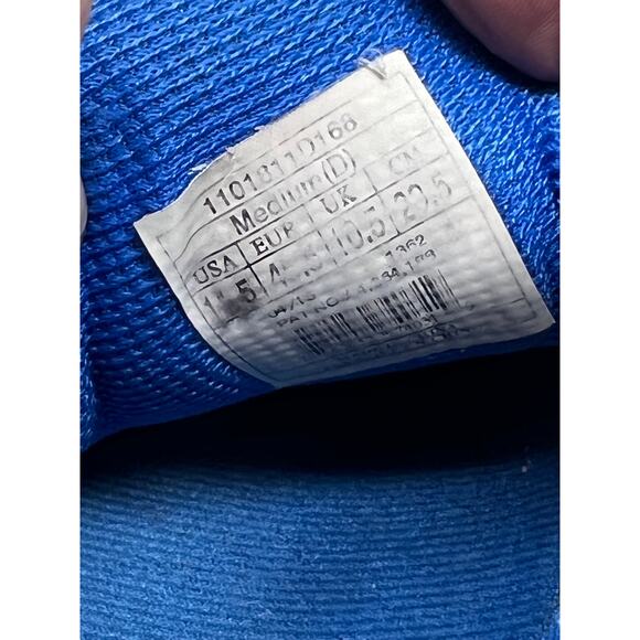 Brooks Adrenaline GTS 15 Blue/Gray/Silver Shoes Mens 11.5 - Picture 7 of 7